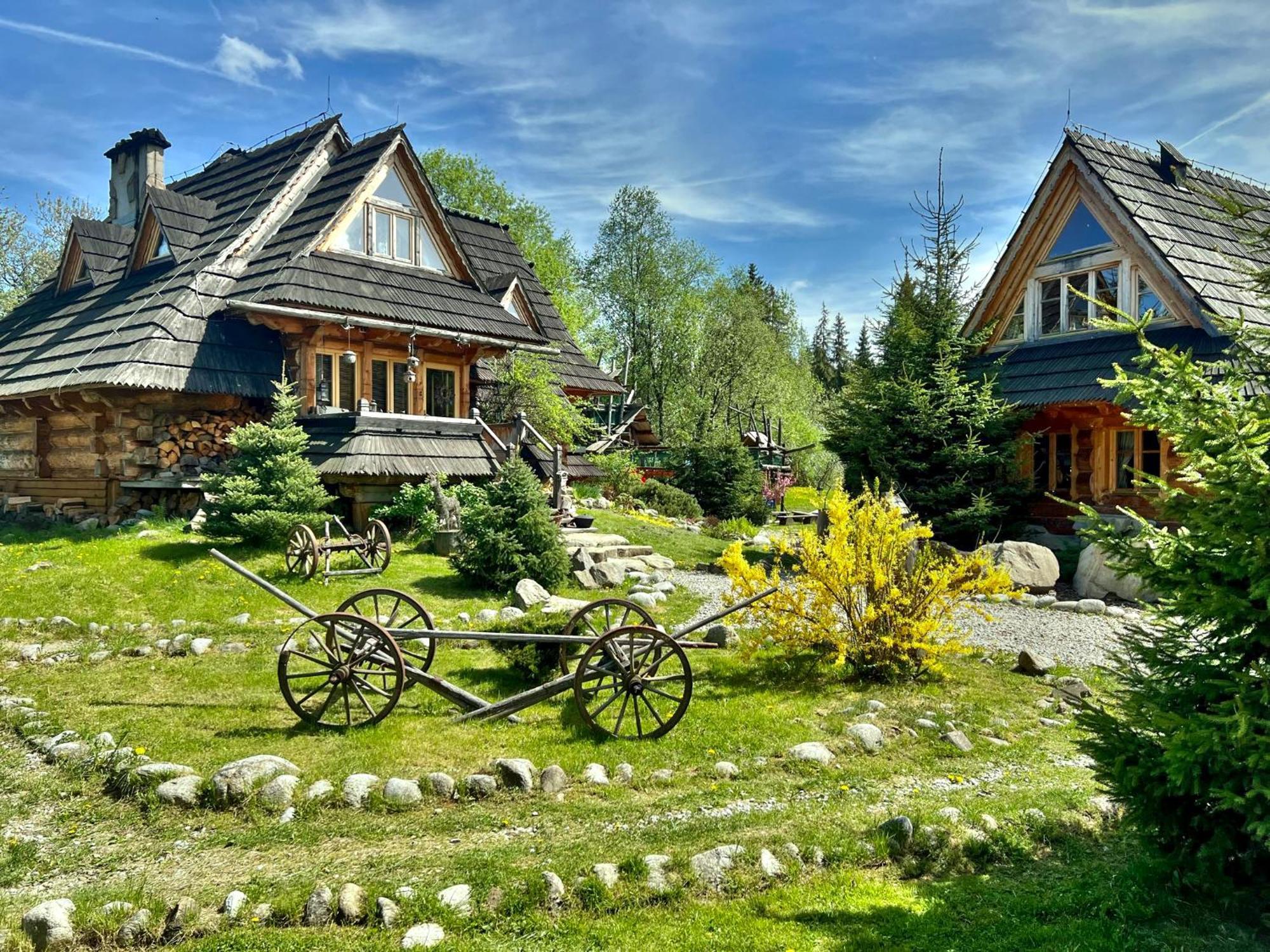 Gorska Osada Lovely Chalets Zakopane Poronin Bagian luar foto