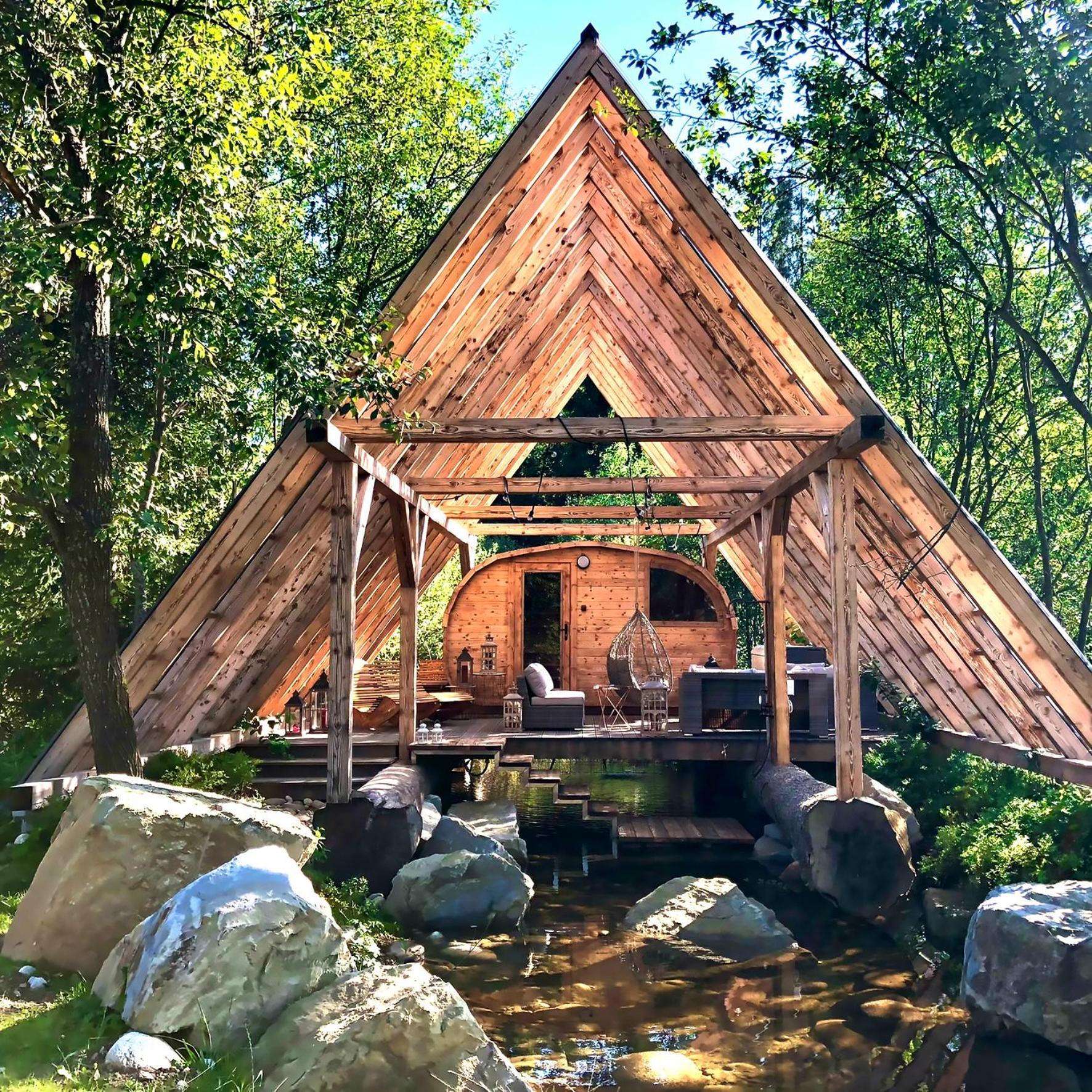Gorska Osada Lovely Chalets Zakopane Poronin Bagian luar foto