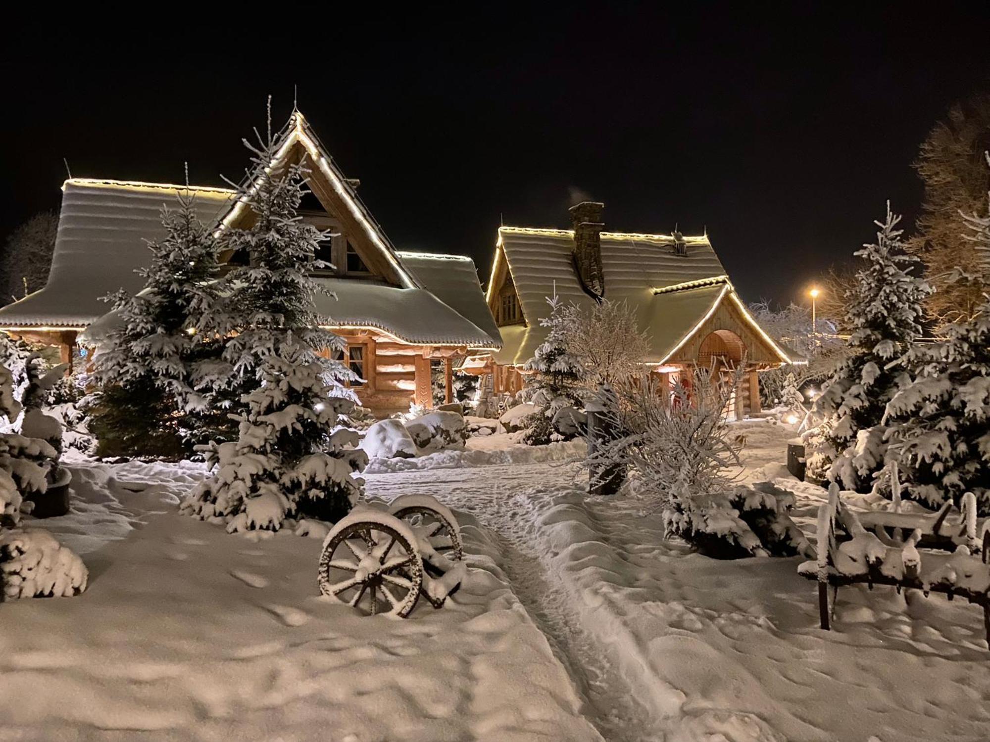 Gorska Osada Lovely Chalets Zakopane Poronin Bagian luar foto