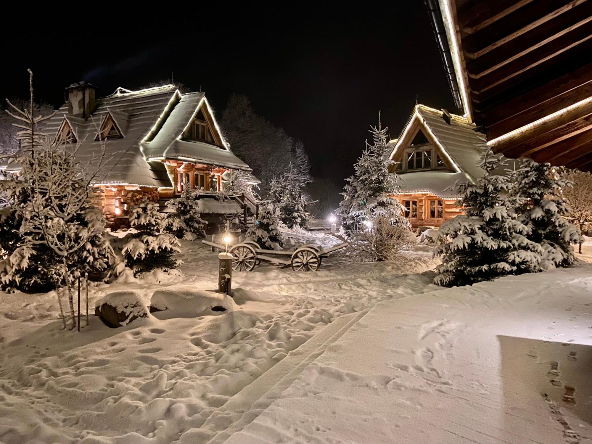 Gorska Osada Lovely Chalets Zakopane Poronin Bagian luar foto