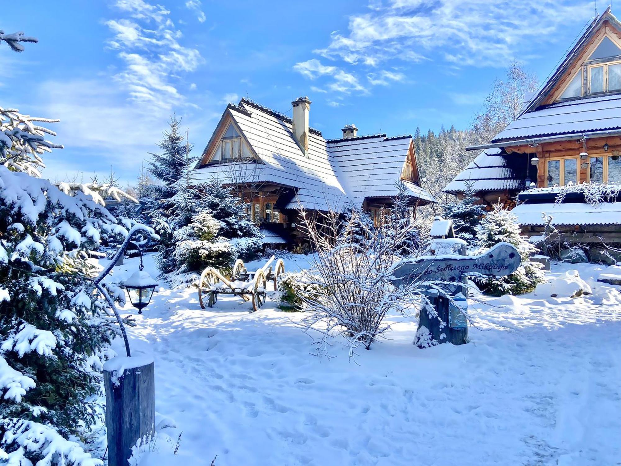 Gorska Osada Lovely Chalets Zakopane Poronin Bagian luar foto