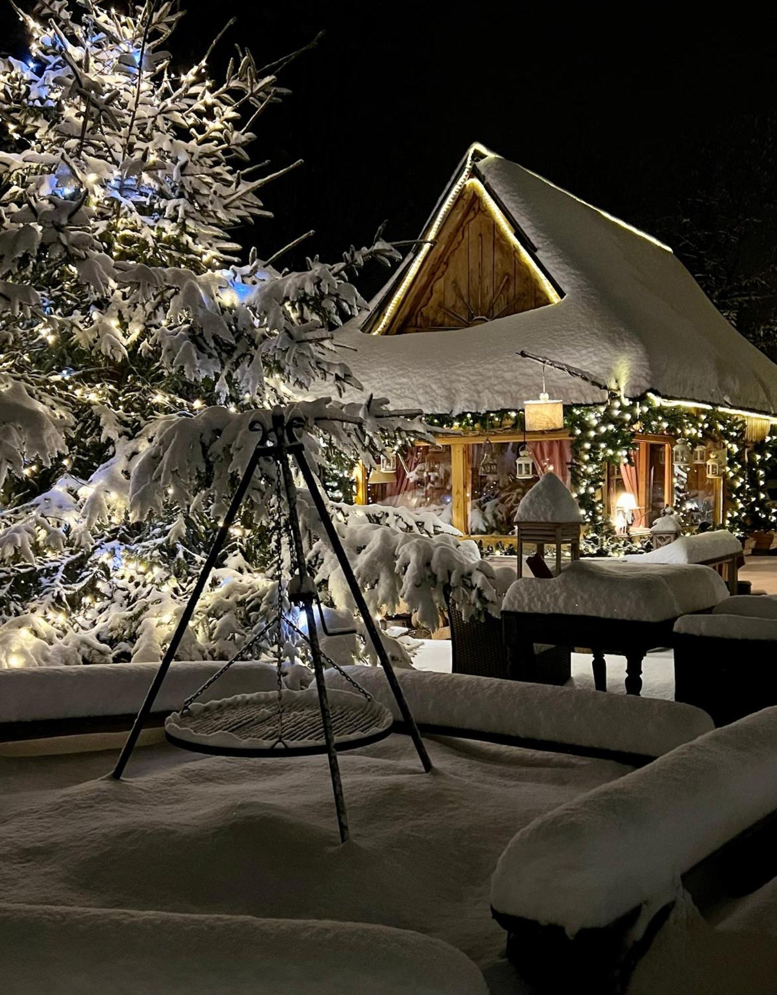 Gorska Osada Lovely Chalets Zakopane Poronin Bagian luar foto