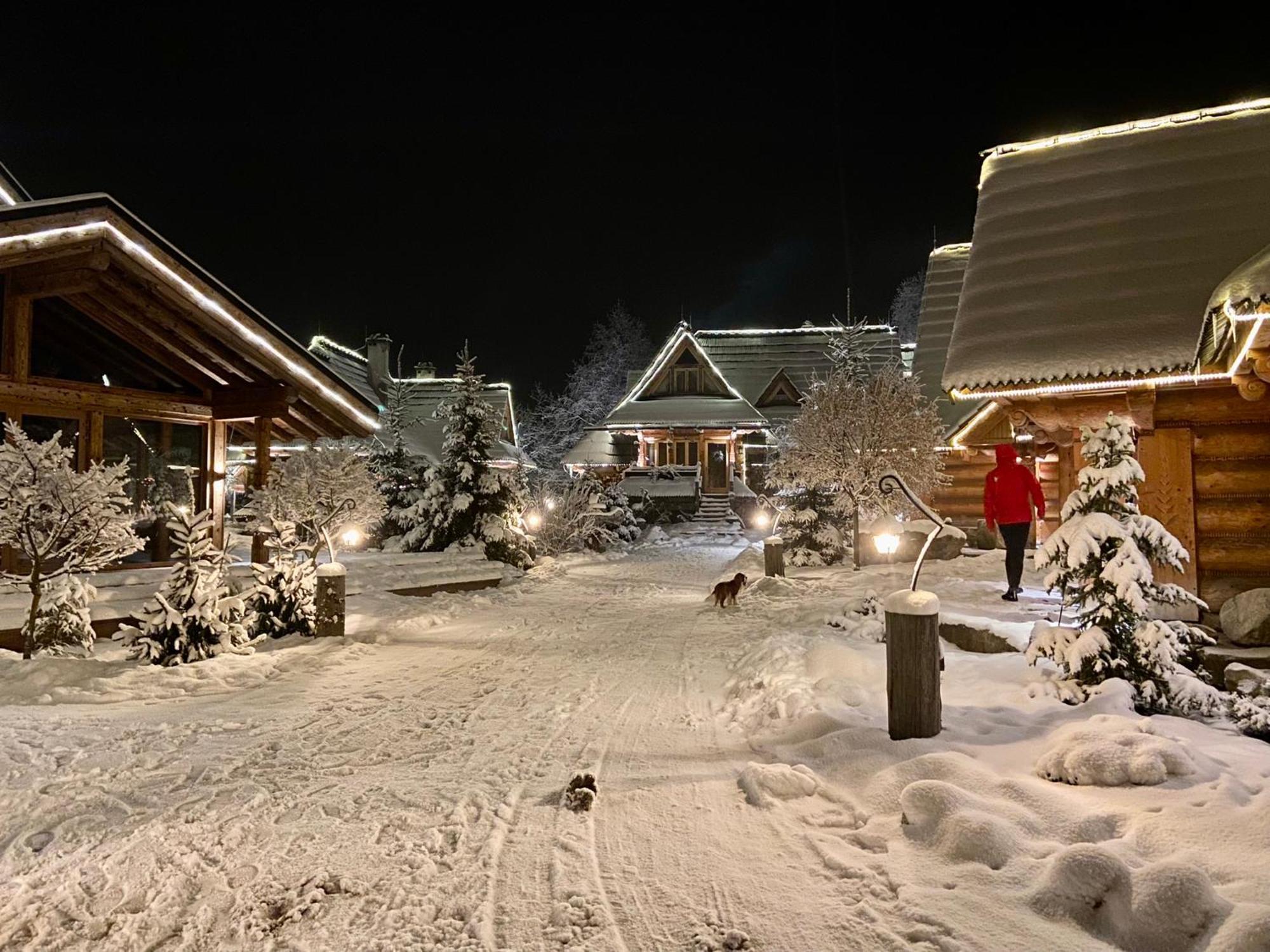 Gorska Osada Lovely Chalets Zakopane Poronin Bagian luar foto