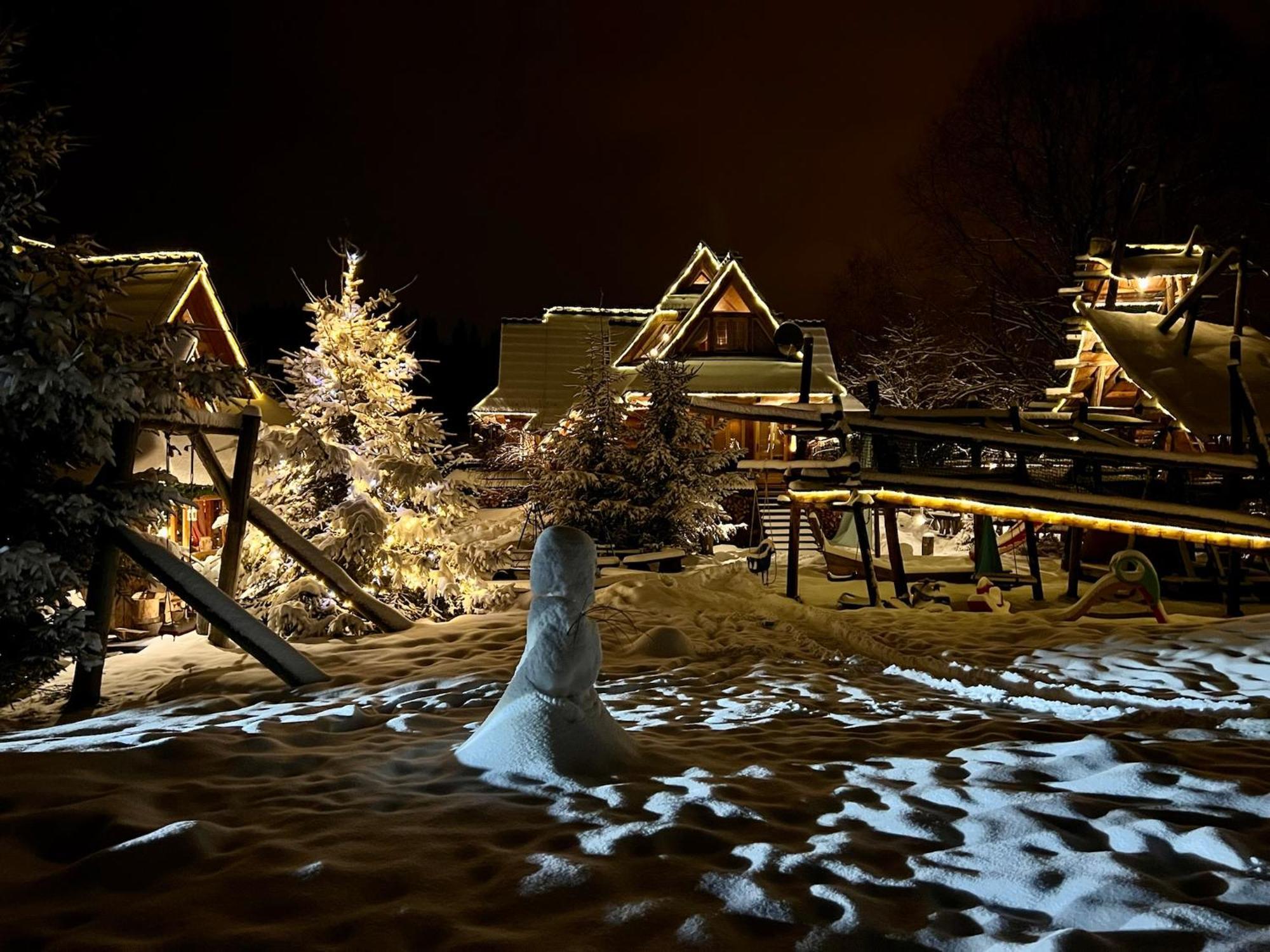 Gorska Osada Lovely Chalets Zakopane Poronin Bagian luar foto