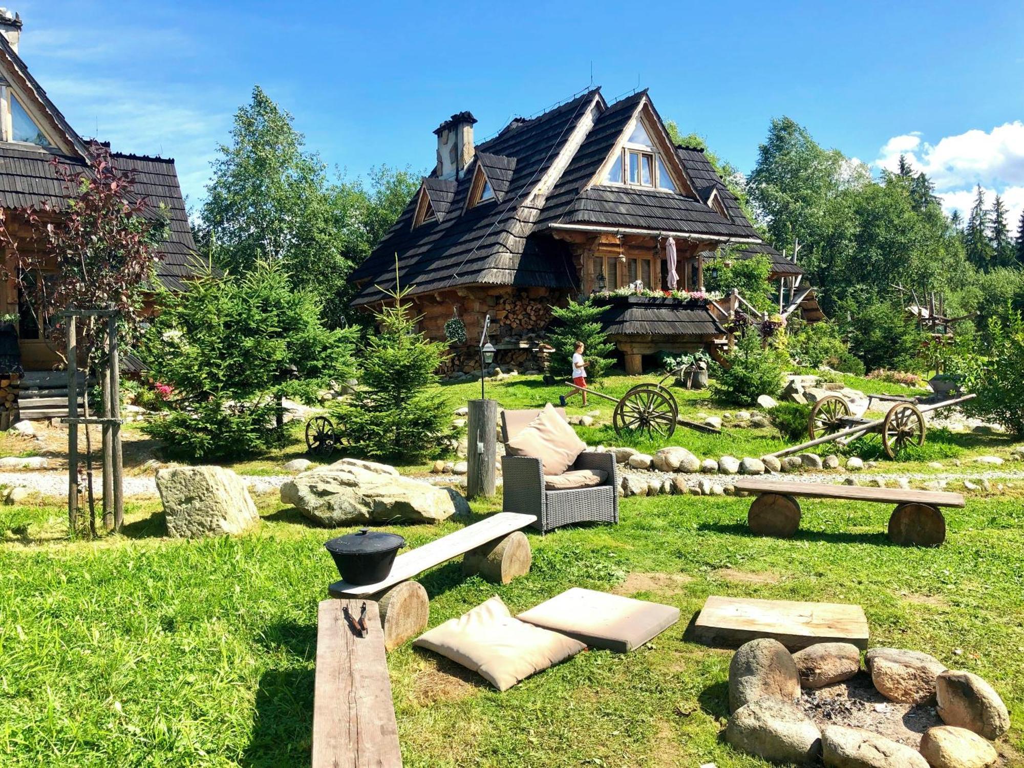 Gorska Osada Lovely Chalets Zakopane Poronin Bagian luar foto