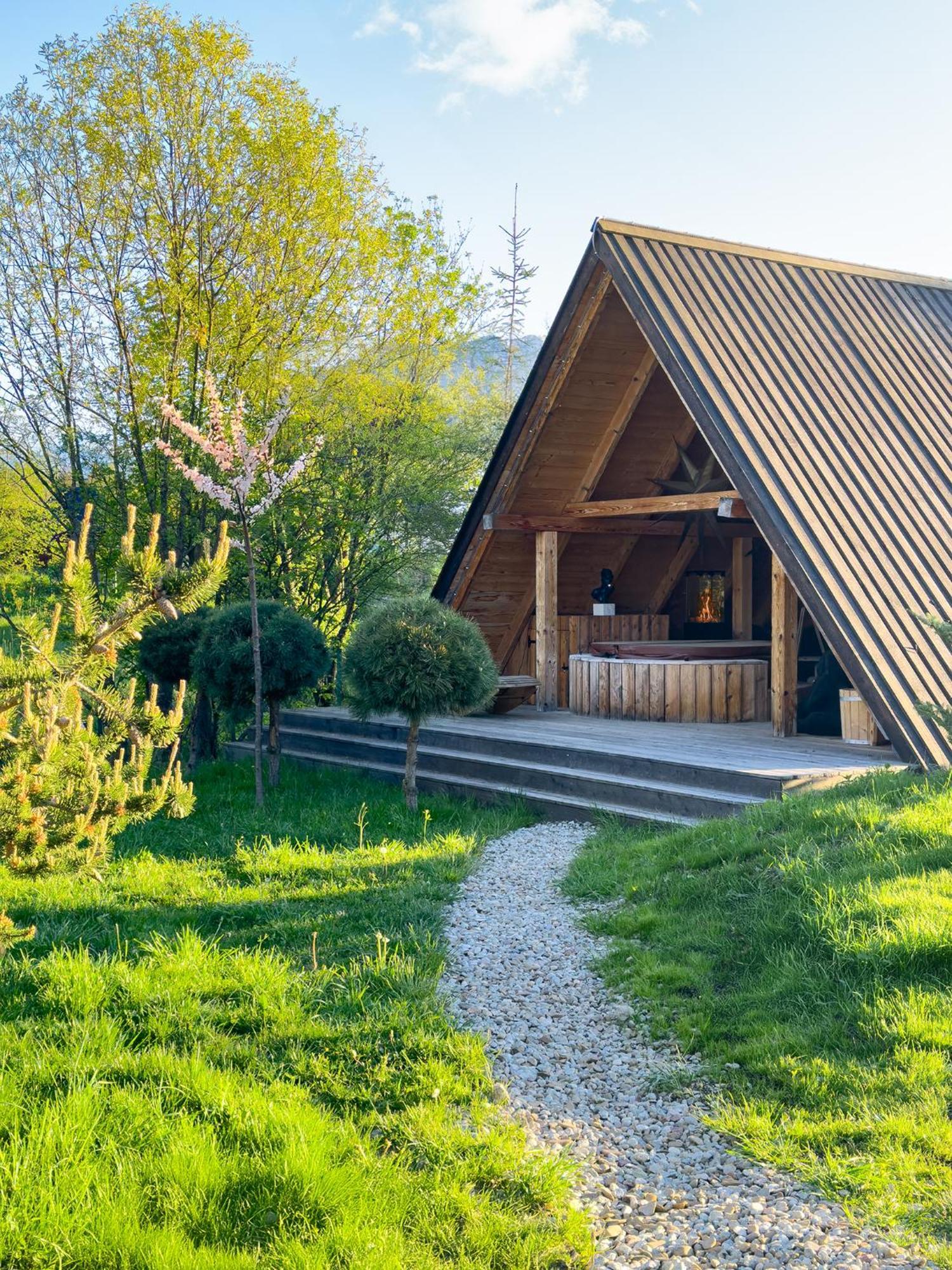 Gorska Osada Lovely Chalets Zakopane Poronin Bagian luar foto