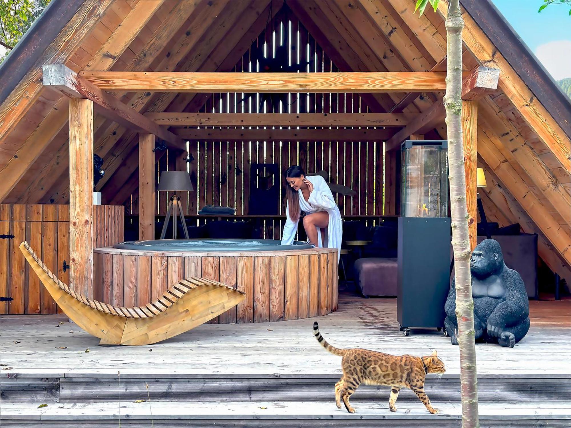 Gorska Osada Lovely Chalets Zakopane Poronin Bagian luar foto