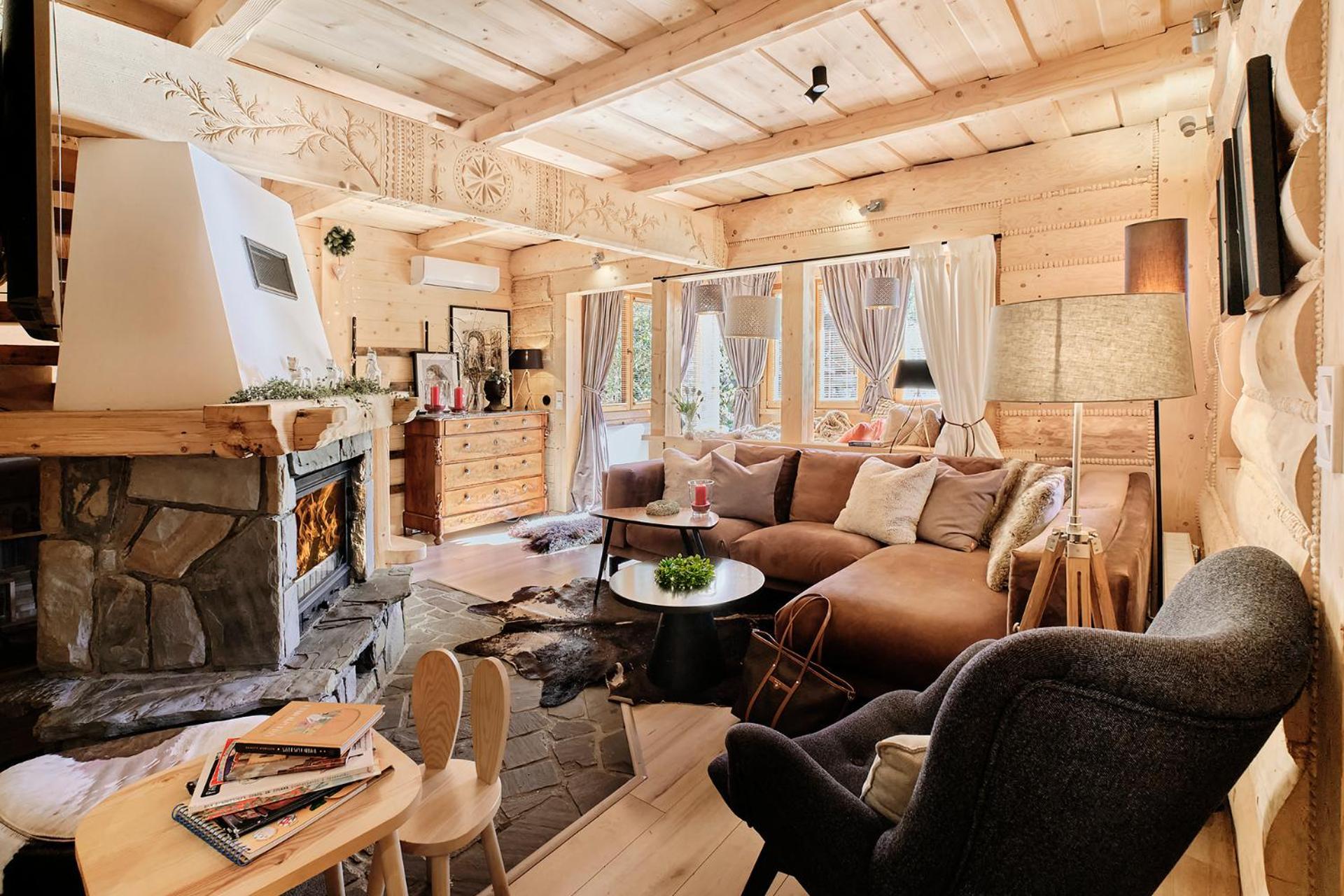 Gorska Osada Lovely Chalets Zakopane Poronin Bagian luar foto