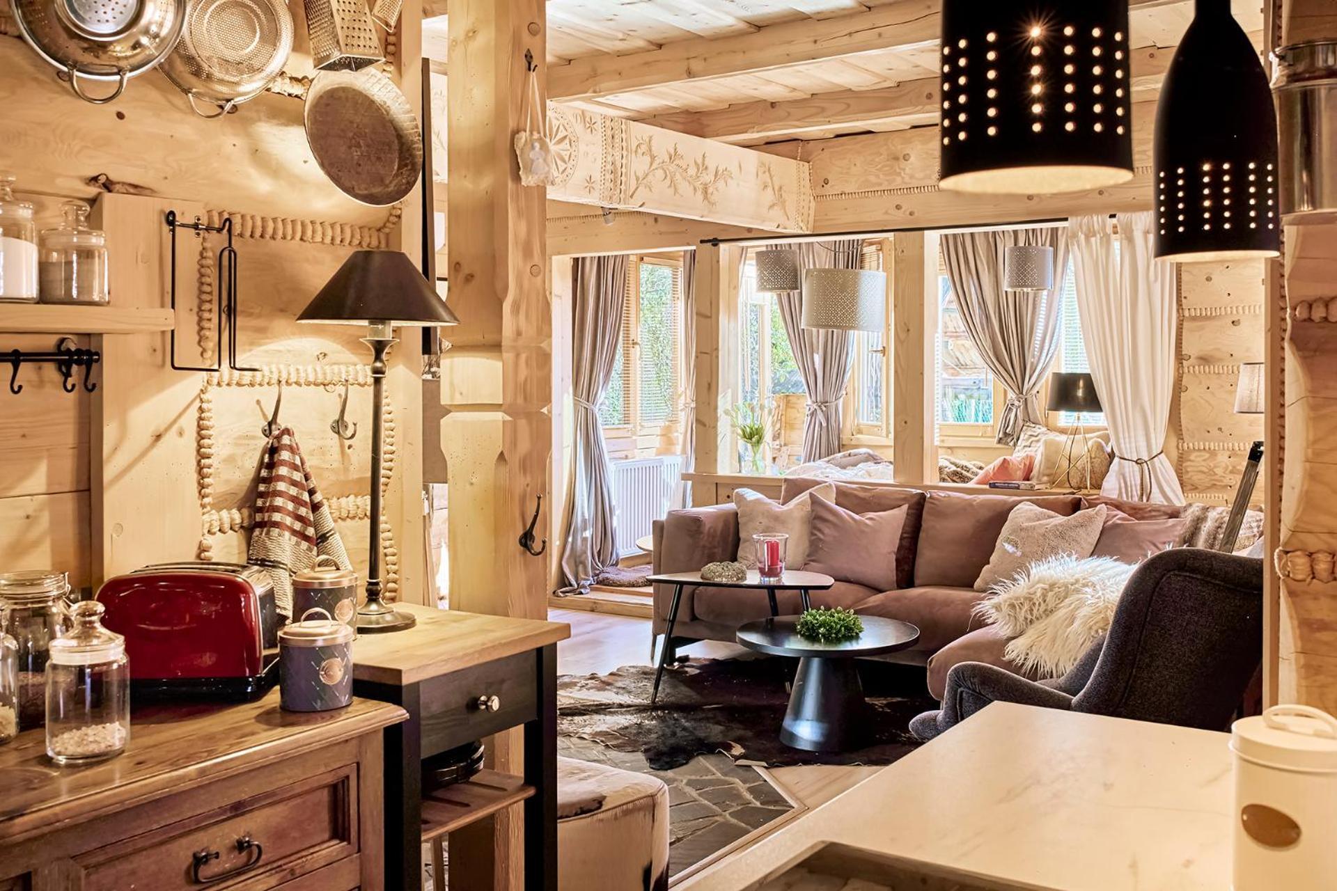 Gorska Osada Lovely Chalets Zakopane Poronin Bagian luar foto