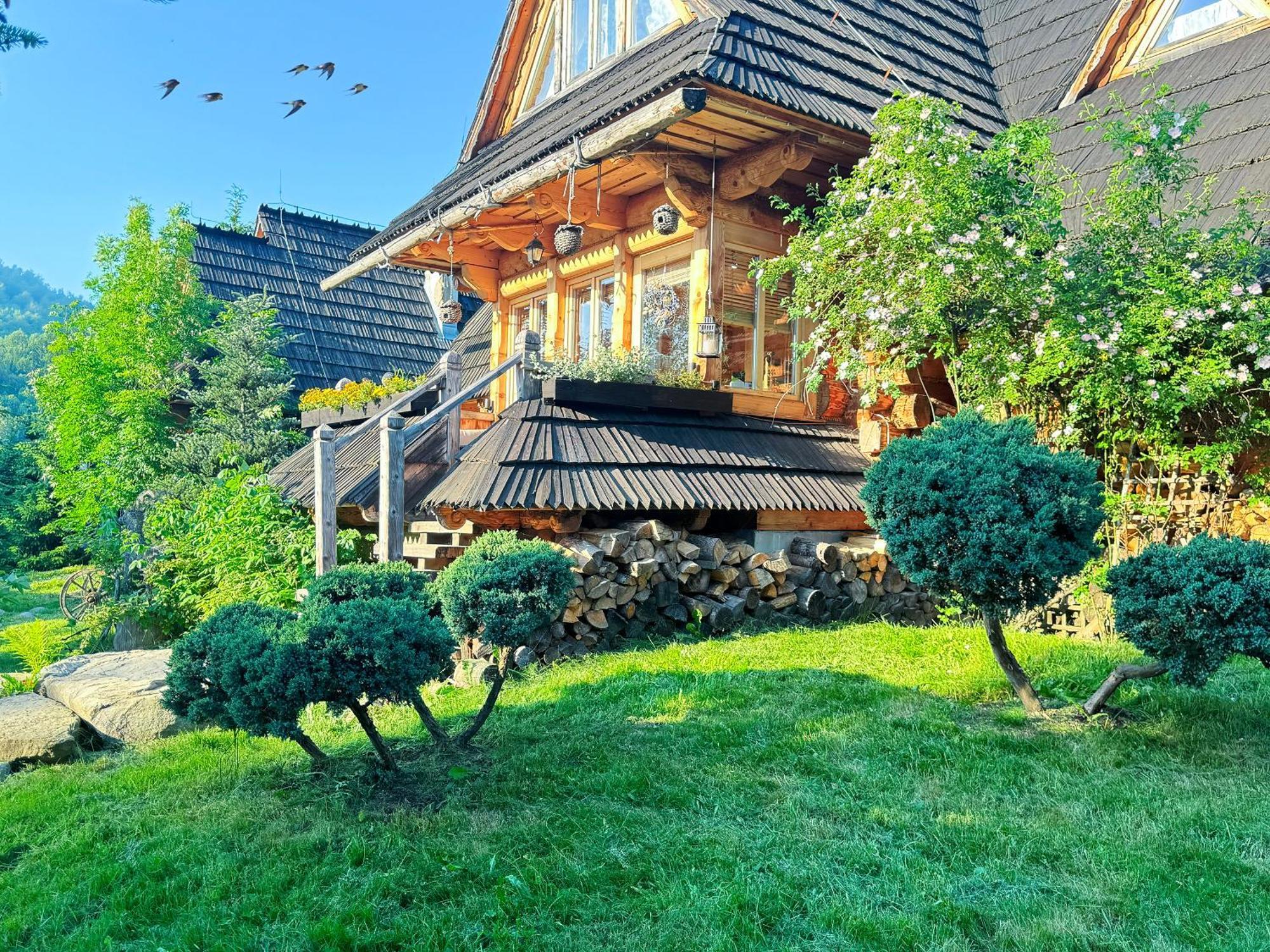 Gorska Osada Lovely Chalets Zakopane Poronin Bagian luar foto