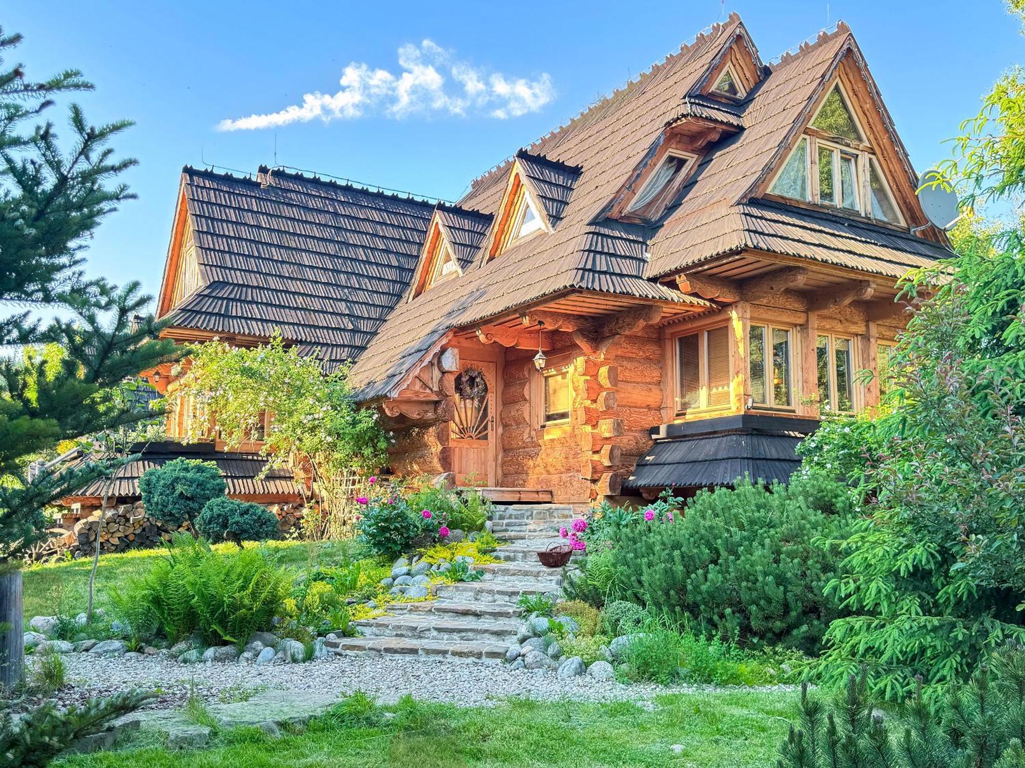 Gorska Osada Lovely Chalets Zakopane Poronin Bagian luar foto